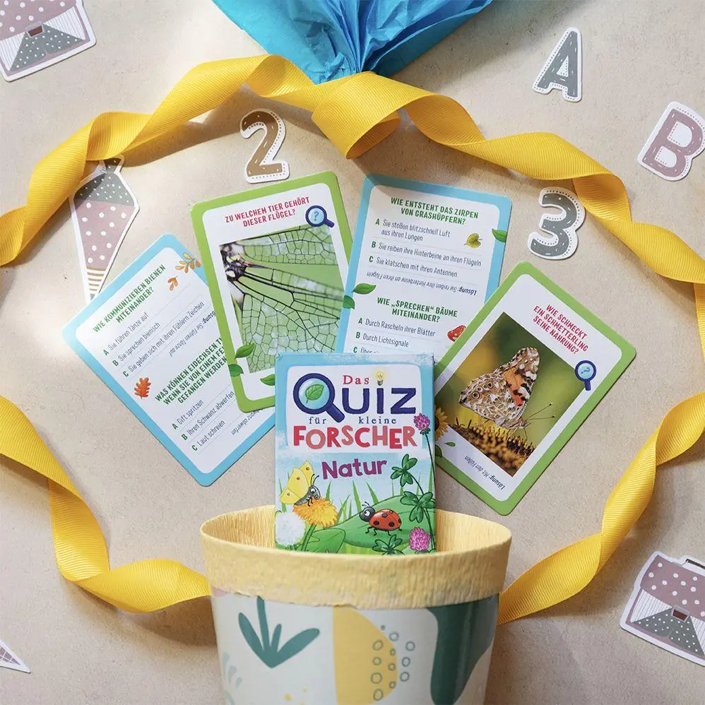 Bild: 4260308346774 | Das Quiz für kleine Forscher - Natur | Klara Wiesel | Spiel | 51 S.