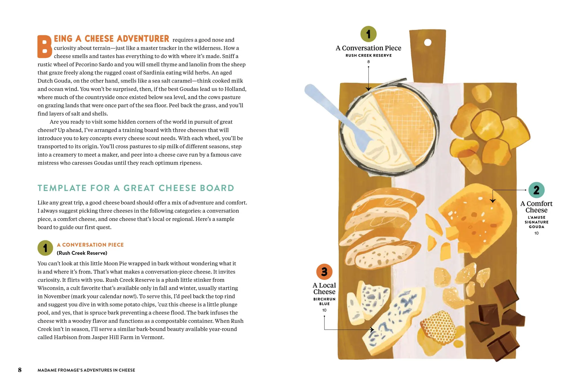 Bild: 9781523506774 | Madame Fromage's Adventures in Cheese | Tenaya Darlington | Buch