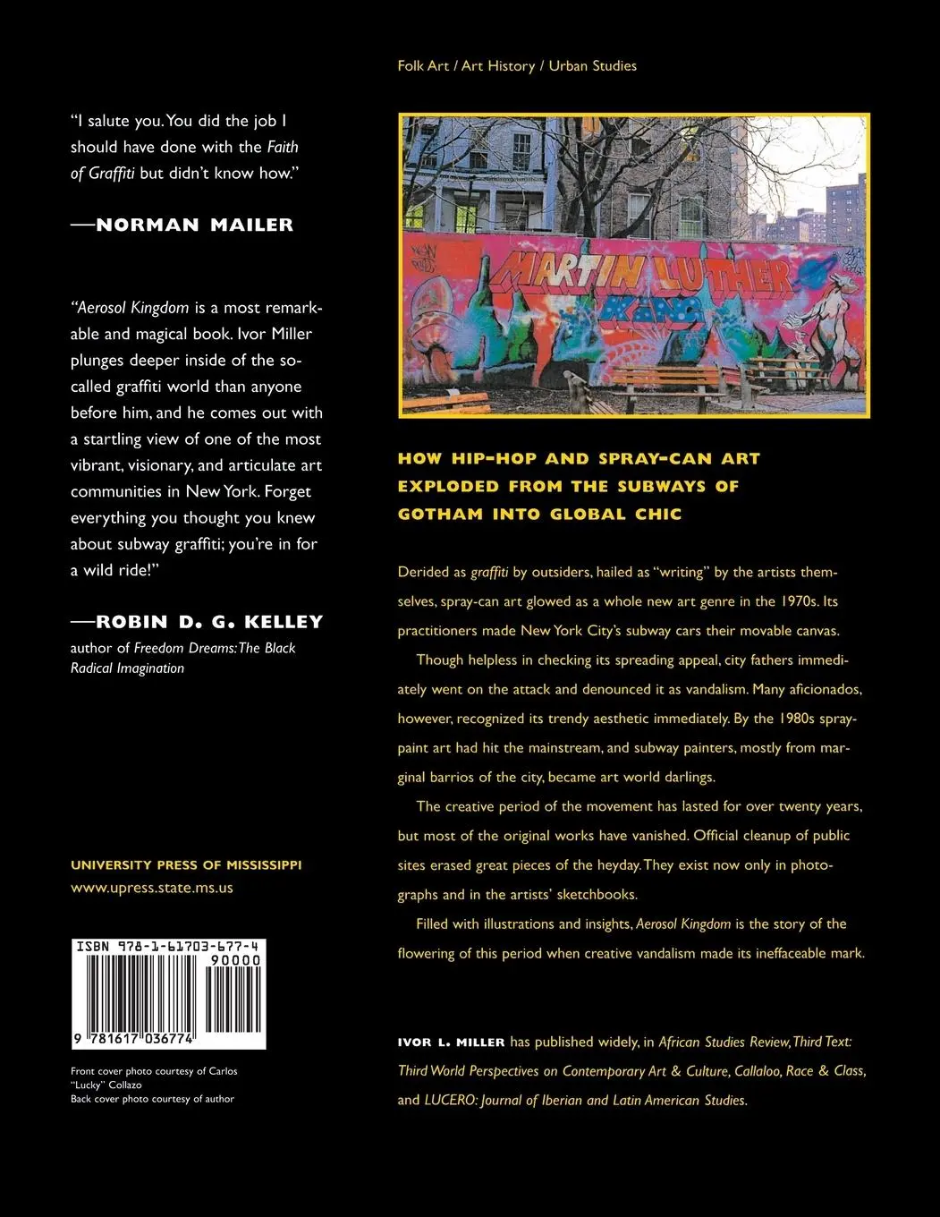 Rückseite: 9781617036774 | Aerosol Kingdom | Subway Painters of New York City | Ivor Miller