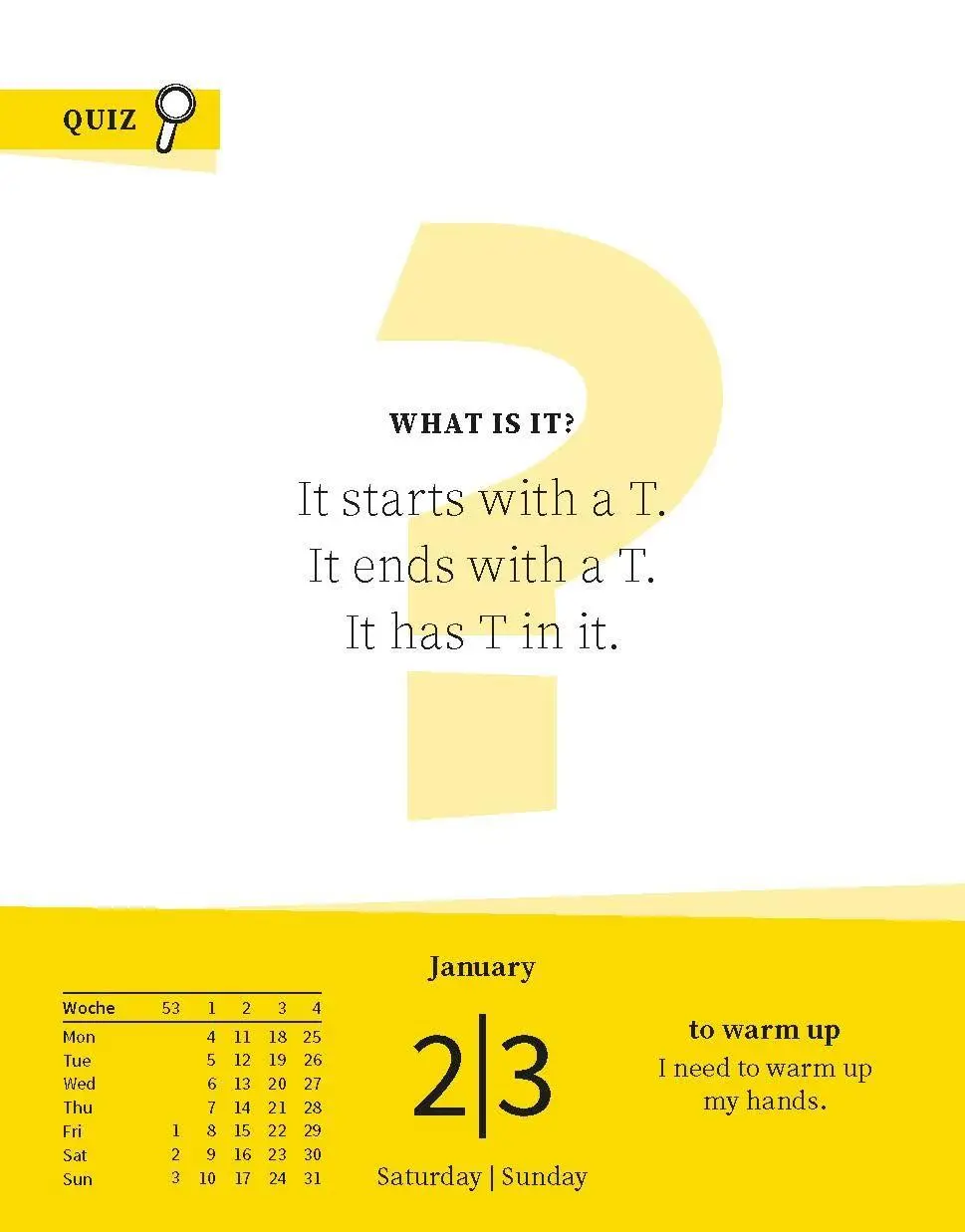 Bild: 9783125636774 | Langenscheidt Sprachkalender Englisch 2027 | Tagesabreißkalender