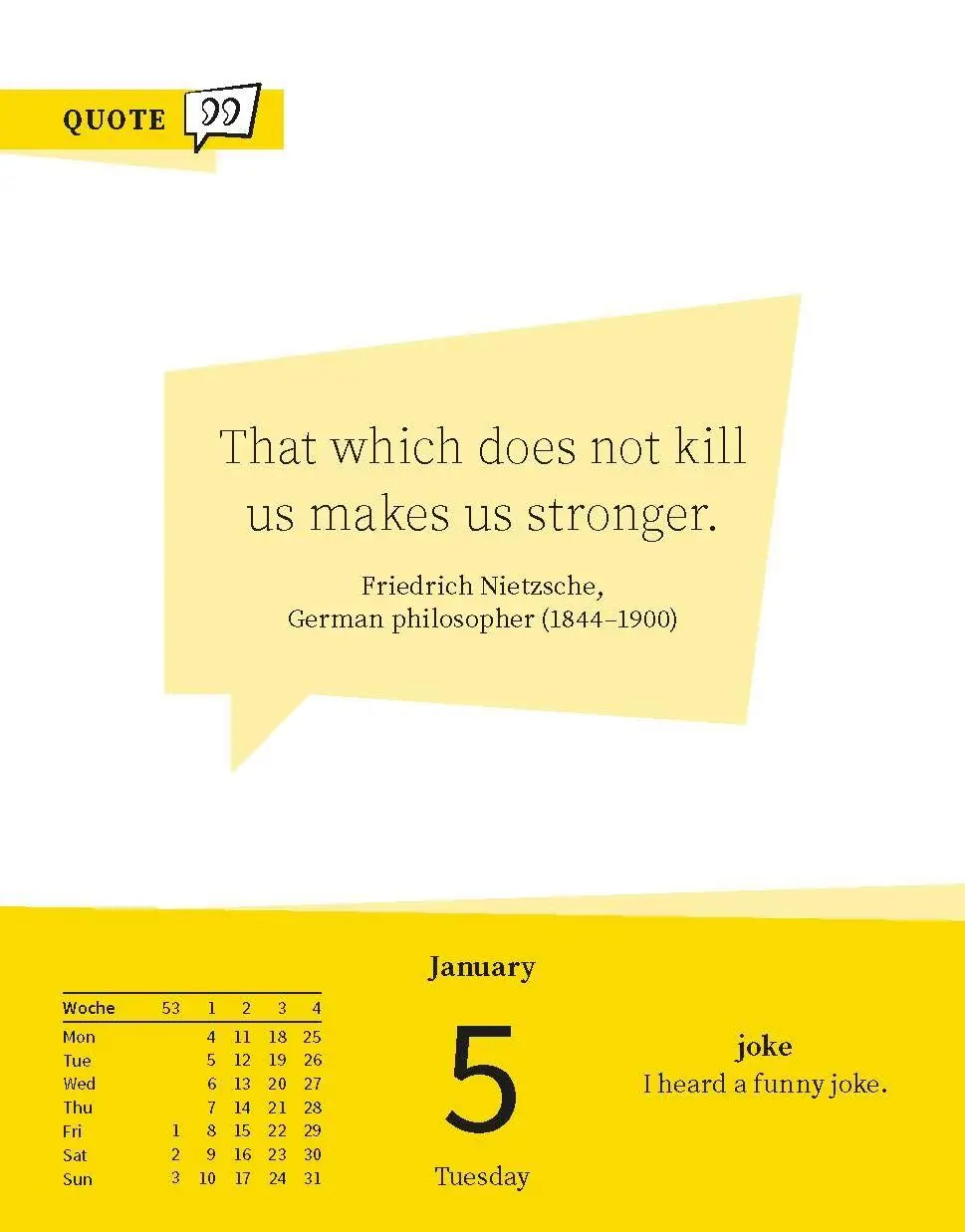 Bild: 9783125636774 | Langenscheidt Sprachkalender Englisch 2027 | Tagesabreißkalender
