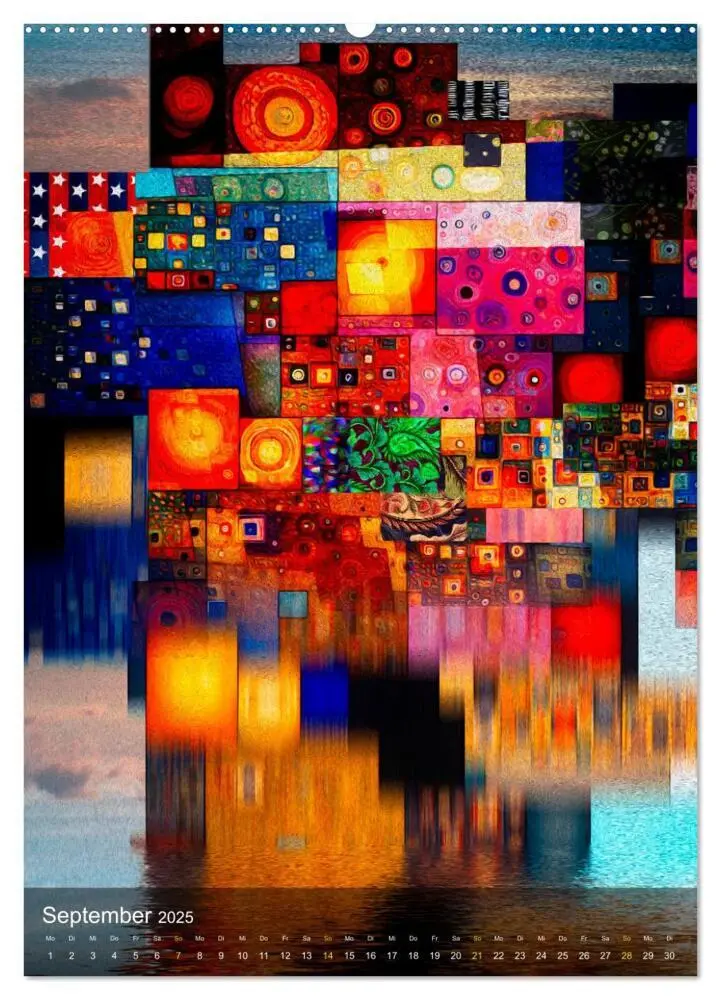 Bild: 9783457216774 | Kunst im Zeitgeist (Wandkalender 2025 DIN A2 hoch), CALVENDO...
