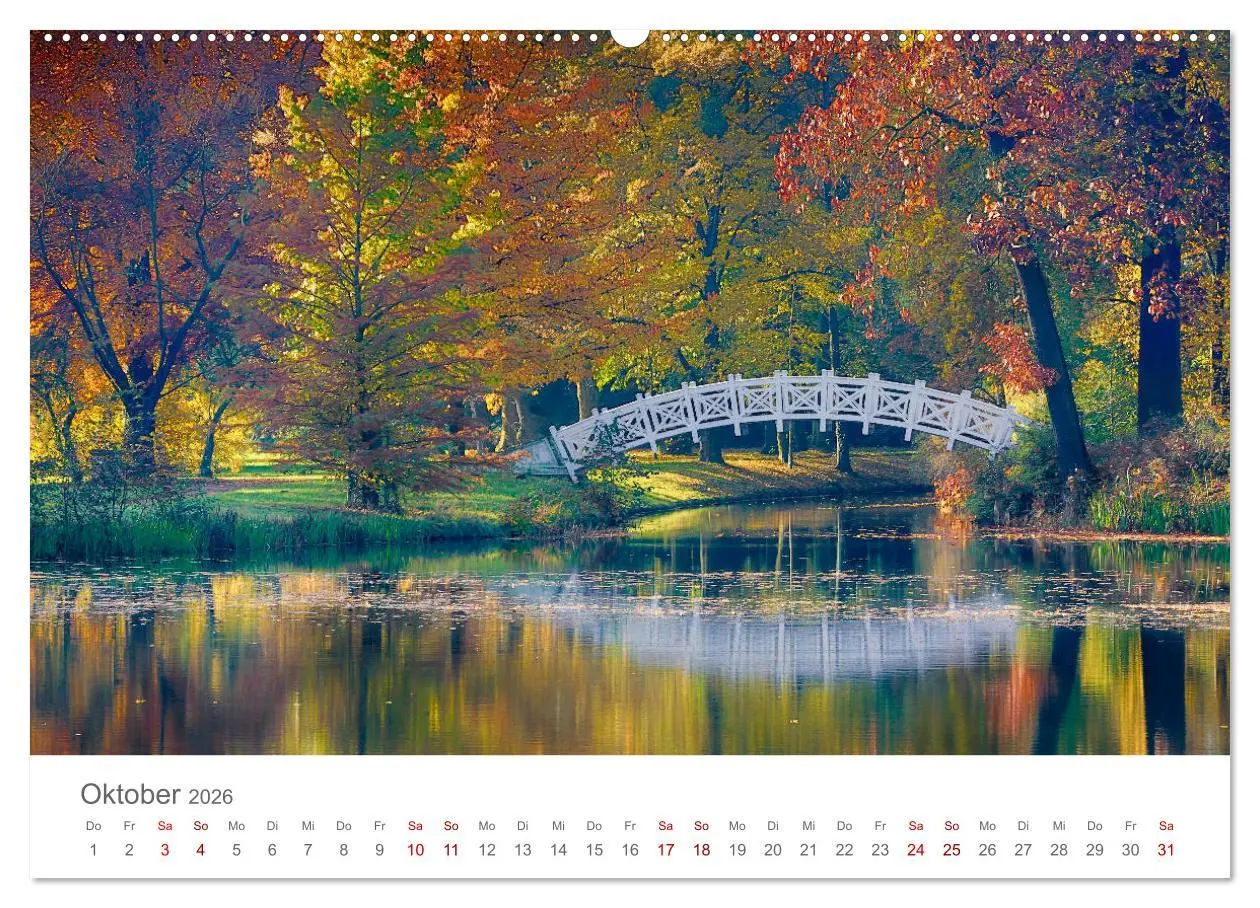 Bild: 9783457766774 | Dessau Design und ein schöner Park (Wandkalender 2026 DIN A2 quer),...