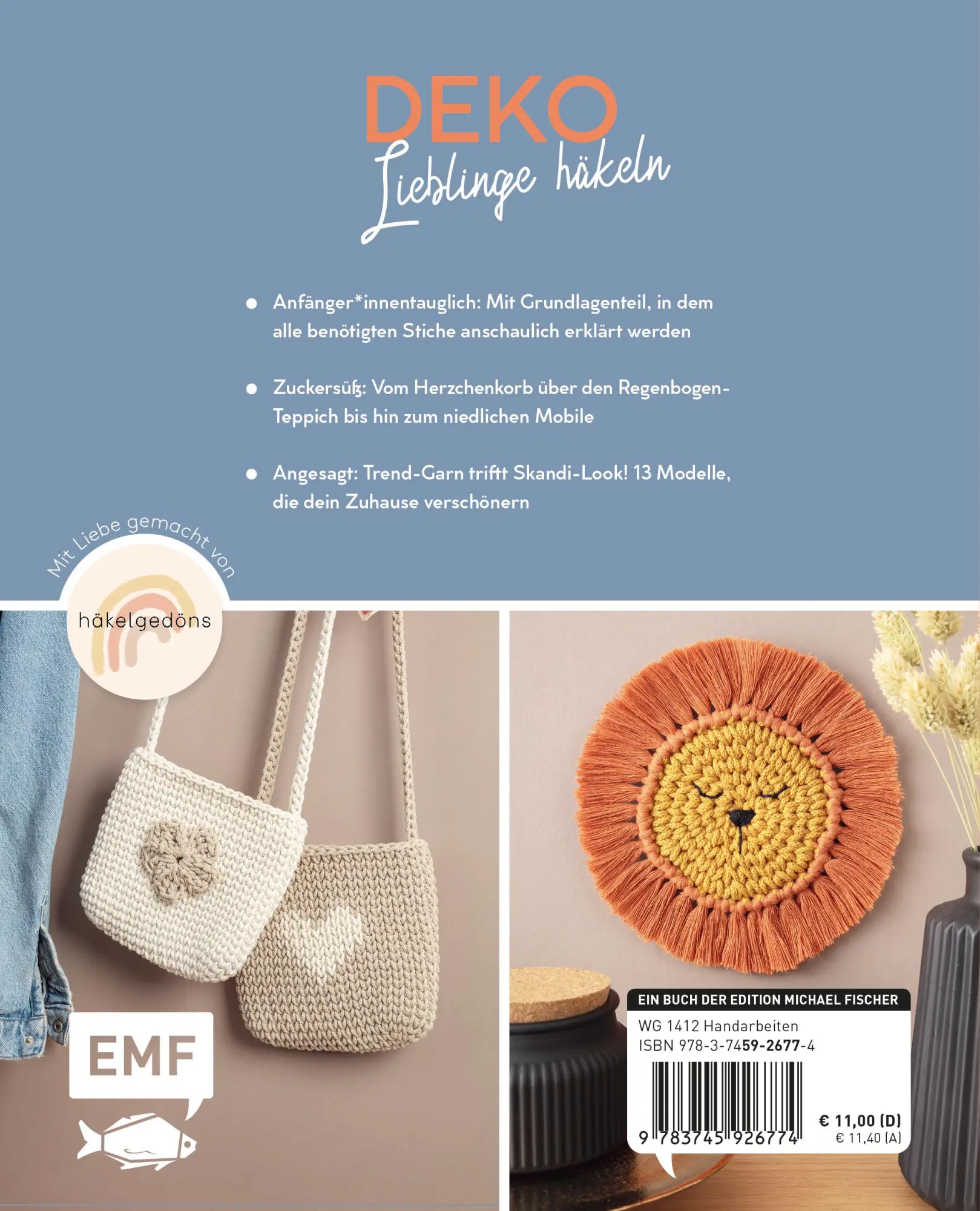Rückseite: 9783745926774 | Häkeln mit Rope-Garn super easy - Sweet &amp; Simple | Natalie Nar | Buch