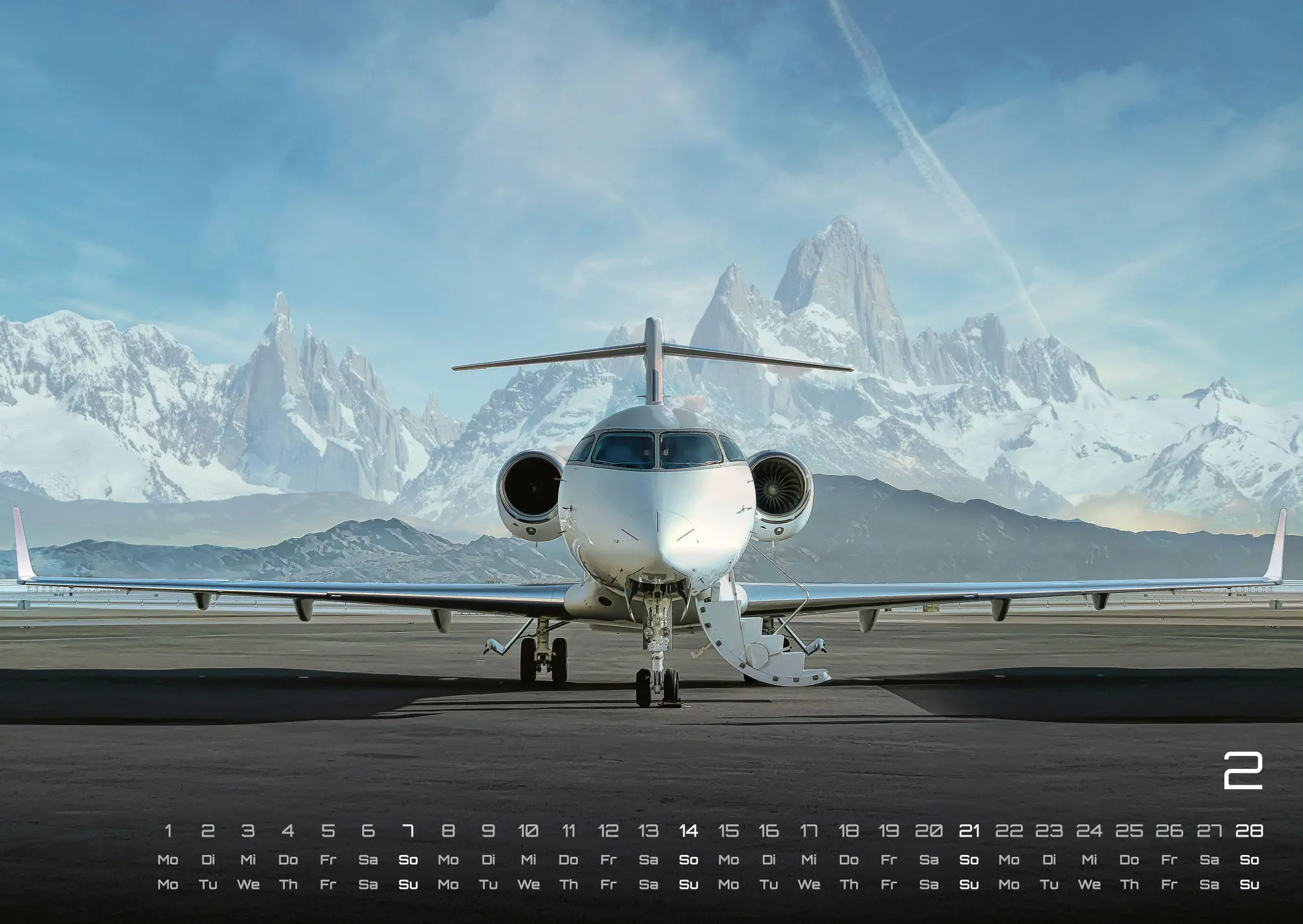 Bild: 9783986736774 | Planes - Über den Wolken - Flugzeuge - 2027 - Kalender DIN A2 | de