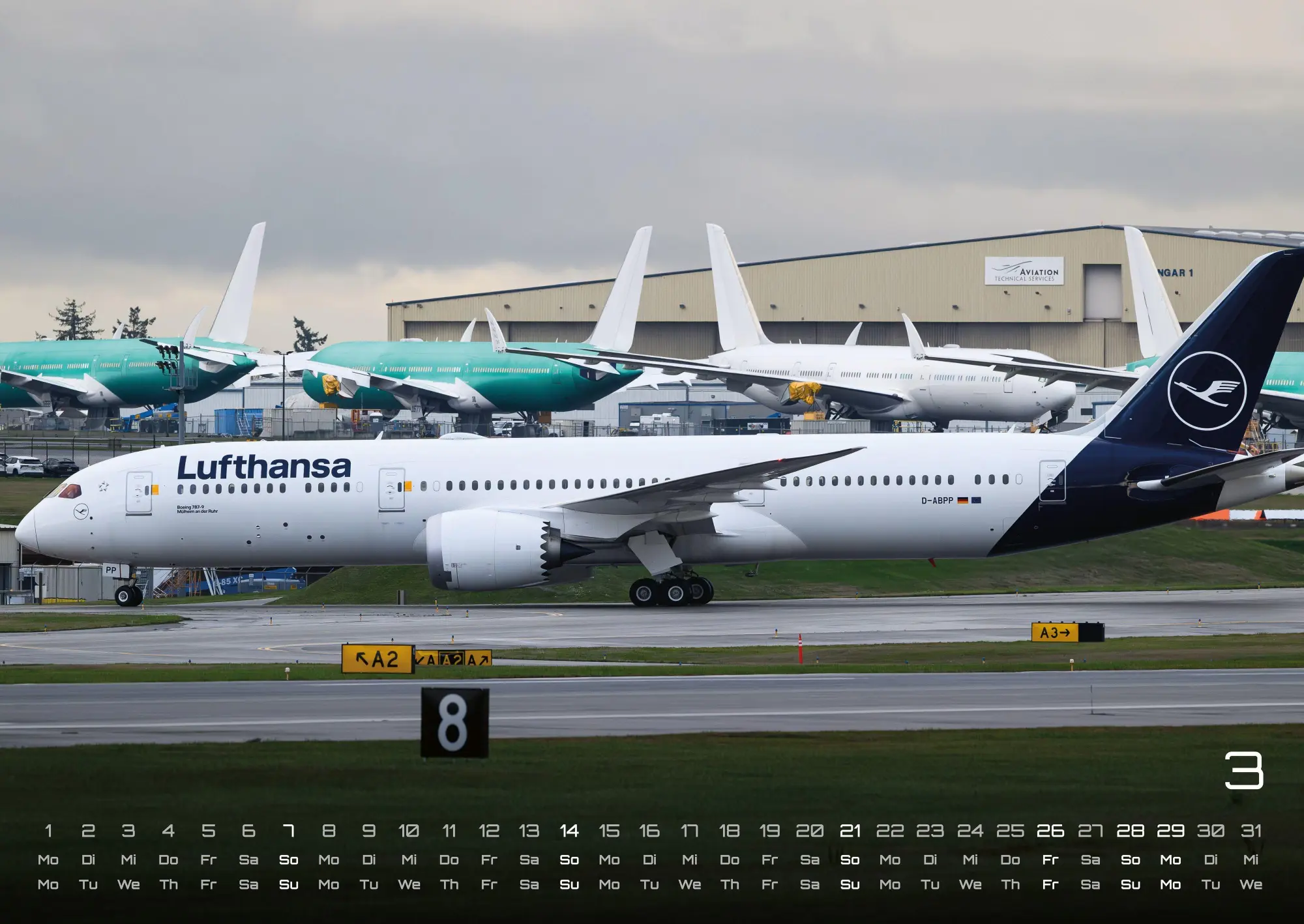 Bild: 9783986736774 | Planes - Über den Wolken - Flugzeuge - 2027 - Kalender DIN A2 | de