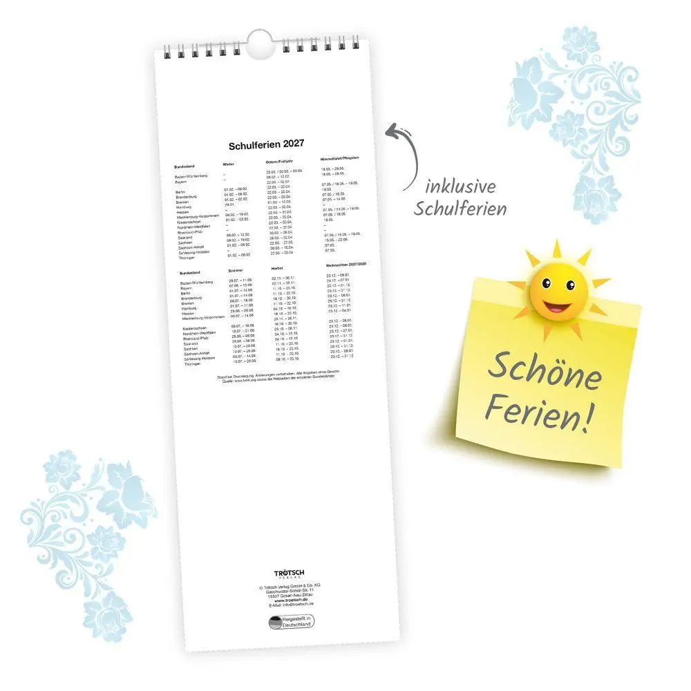 Bild: 9783988026774 | TRÖTSCH - Maxi-Streifenkalender Großmutters Küche 2027 | Wandkalender