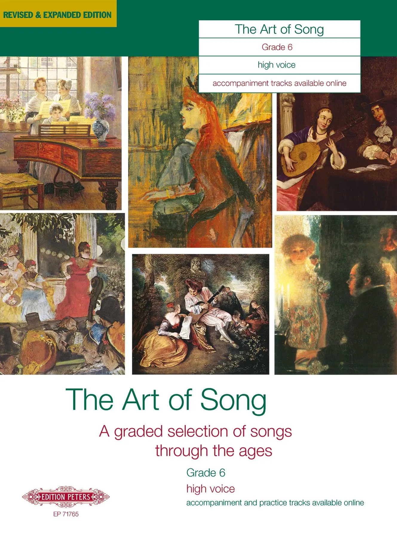 Cover: 9790577086774 | The Art of Song Grade 6 (High Voice) (Revised &amp; Expanded Edition)