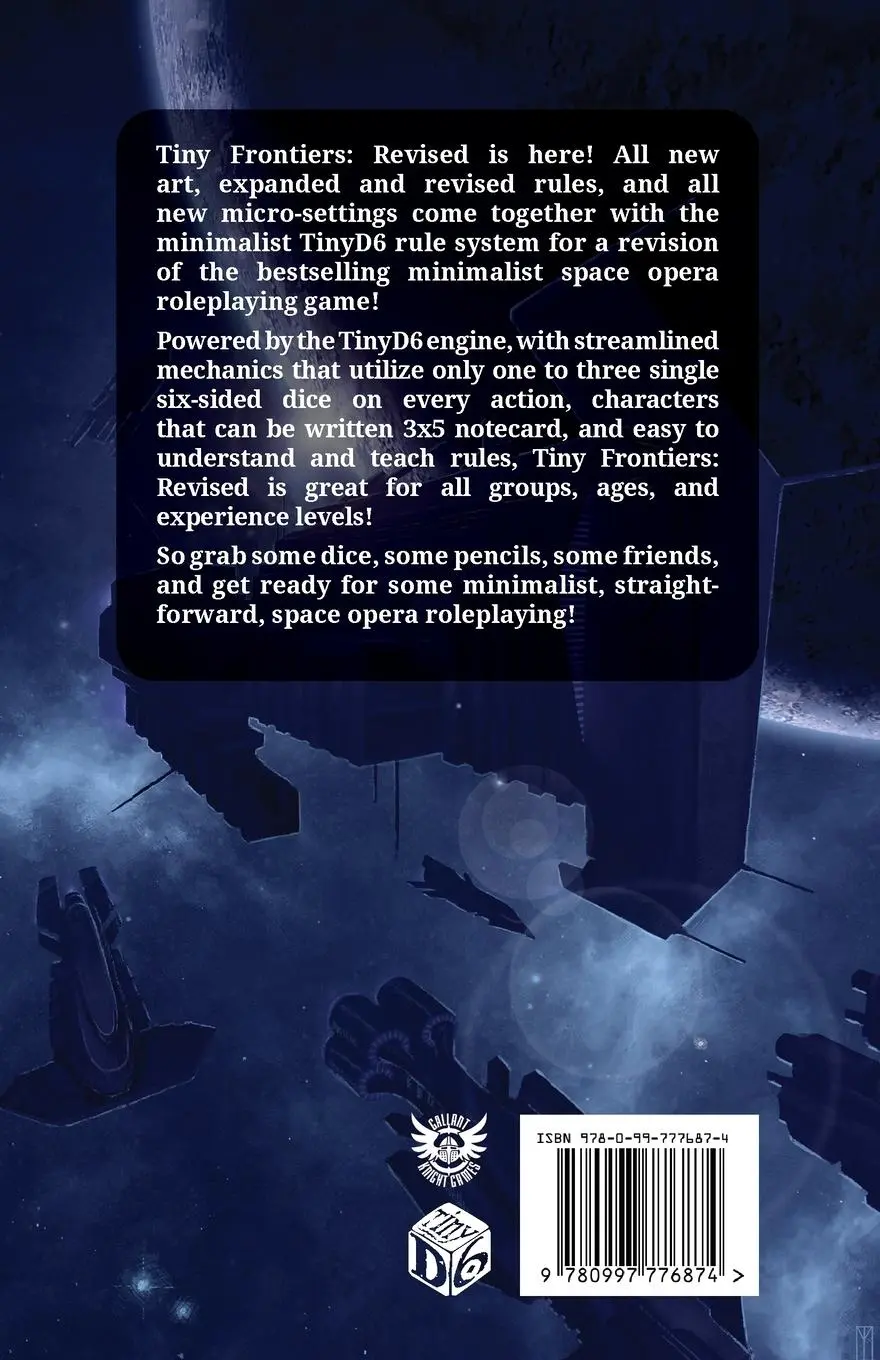 Rückseite: 9780997776874 | Tiny Frontiers | Revised | Alan Bahr | Taschenbuch | Englisch | 2024