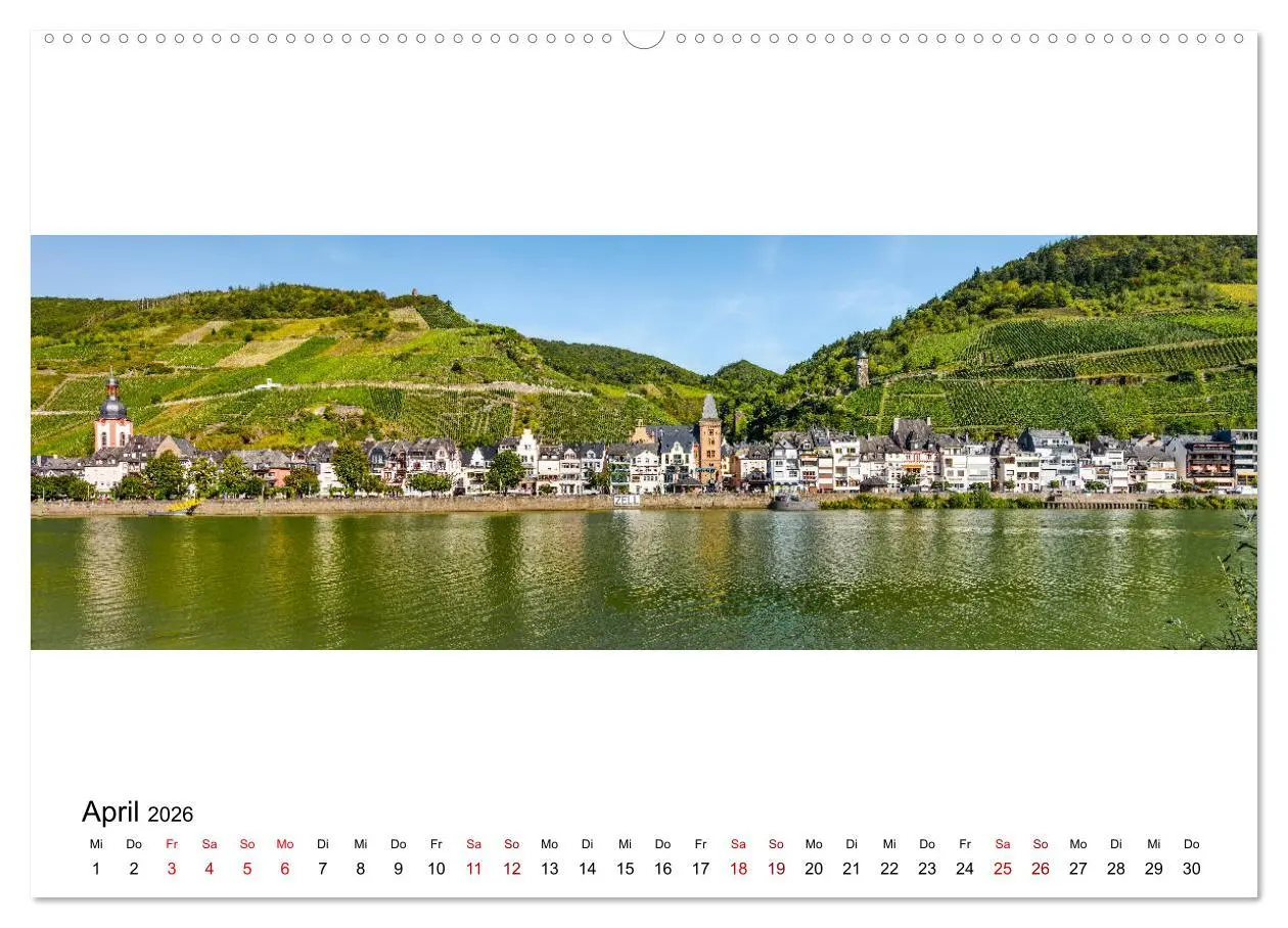 Bild: 9783457756874 | Mosel im Panorama (Wandkalender 2026 DIN A2 quer), CALVENDO...