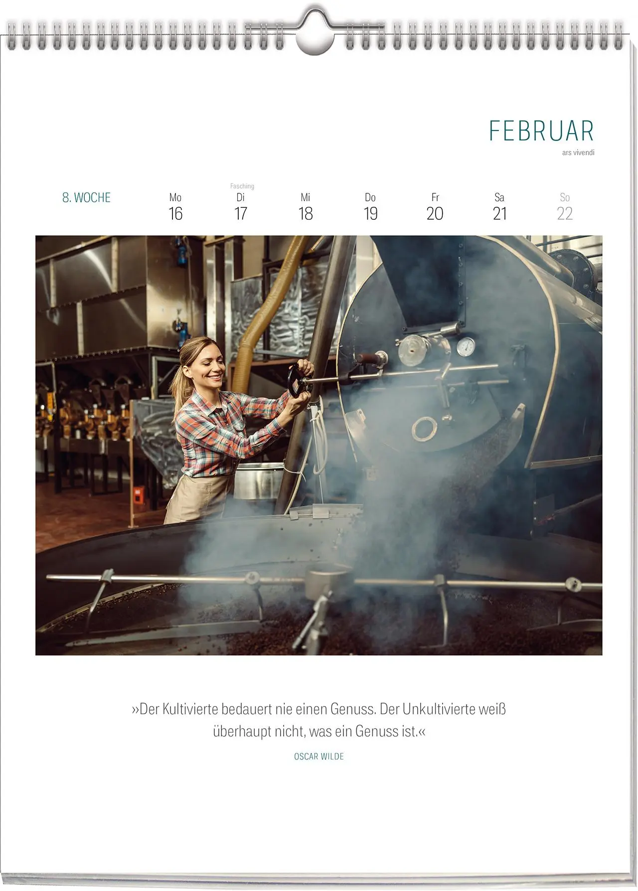 Bild: 9783747206874 | Literarischer Café - Kalender 2026 | Wochenkalender | Vivendi Ars