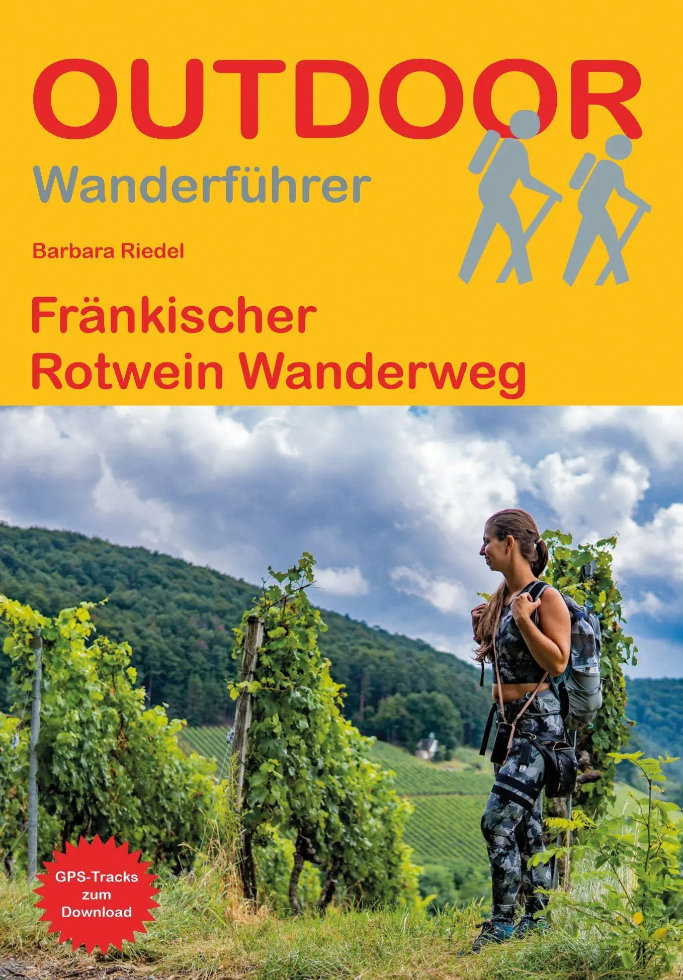 Cover: 9783866866874 | Fränkischer Rotwein Wanderweg | Barbara Riedel | Taschenbuch | 96 S.