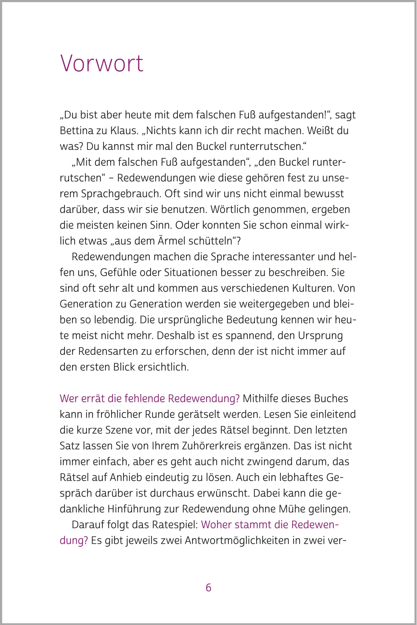 Bild: 9783948106874 | Rätselbuch der Redewendungen | Silke Hubrig | Taschenbuch | 80 S.