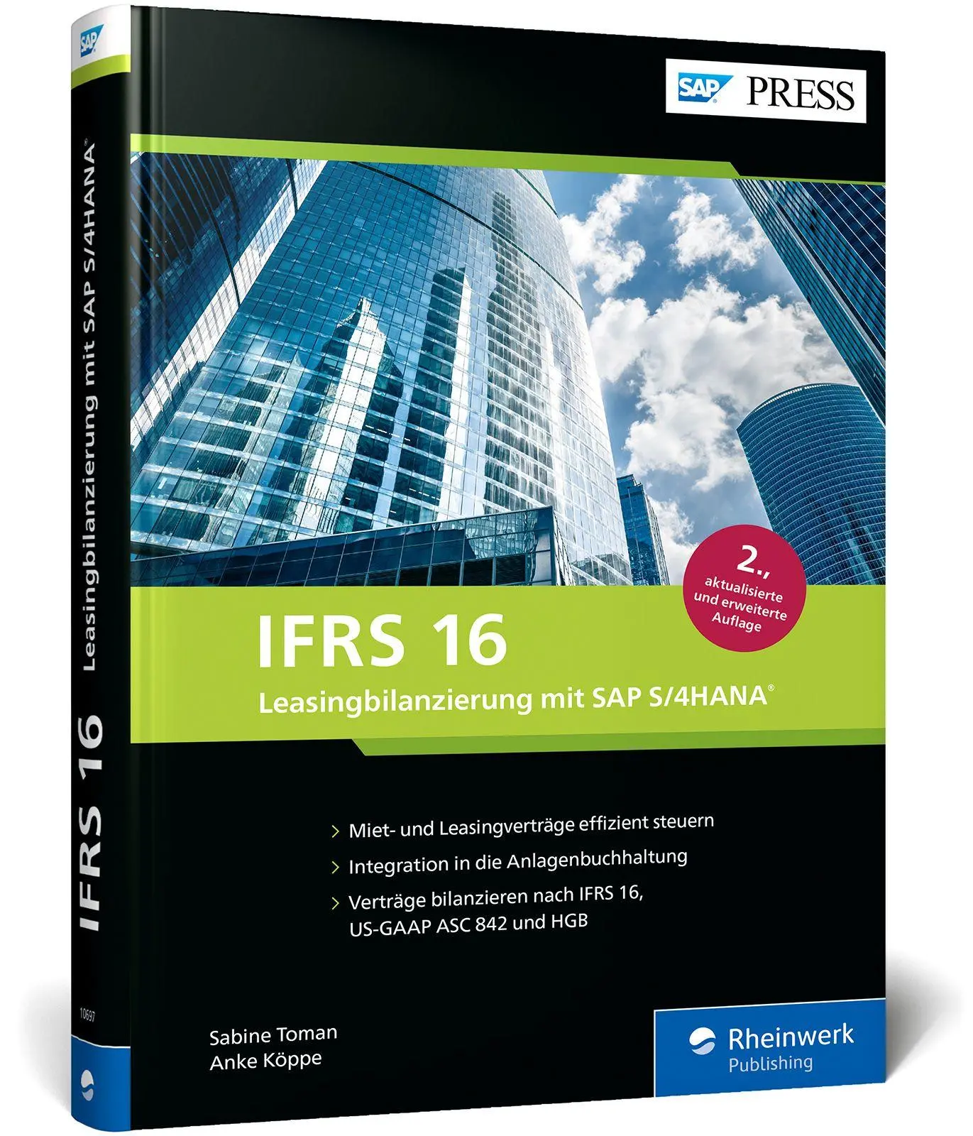 Cover: 9783367106974 | IFRS 16 - Leasingbilanzierung mit SAP S/4HANA | Sabine Toman (u. a.)
