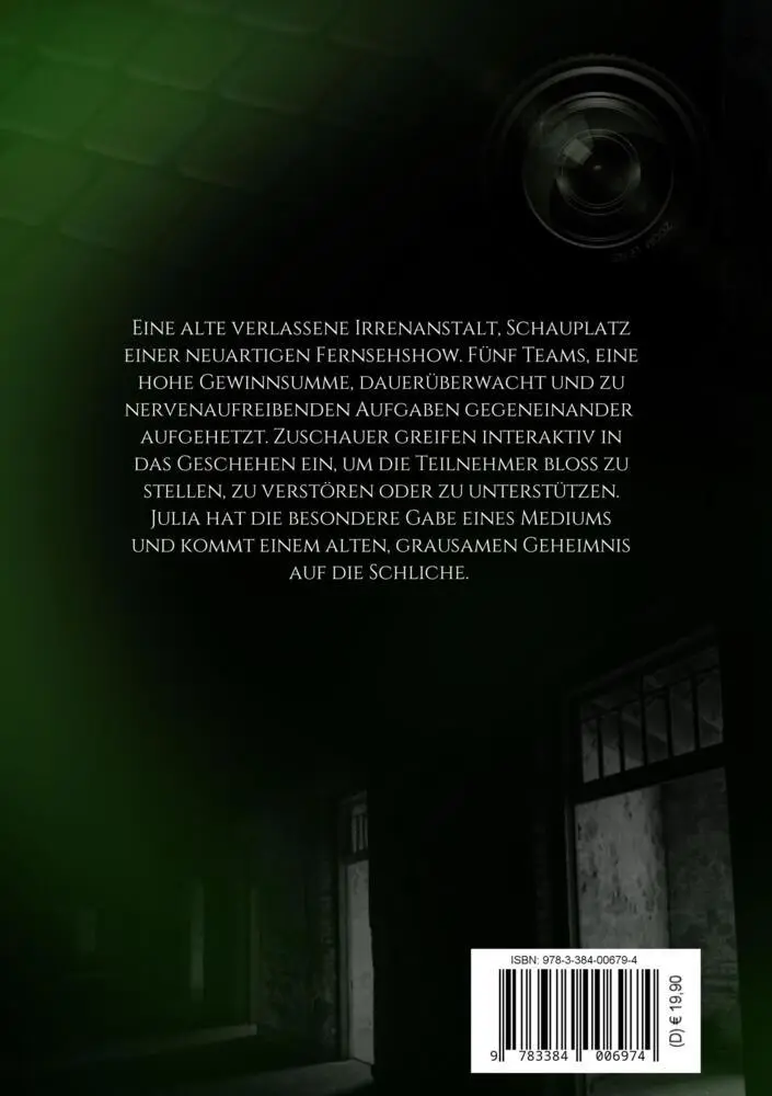 Rückseite: 9783384006974 | Watch Me Scream | G. A. Rothhausen | Taschenbuch | 420 S. | Deutsch