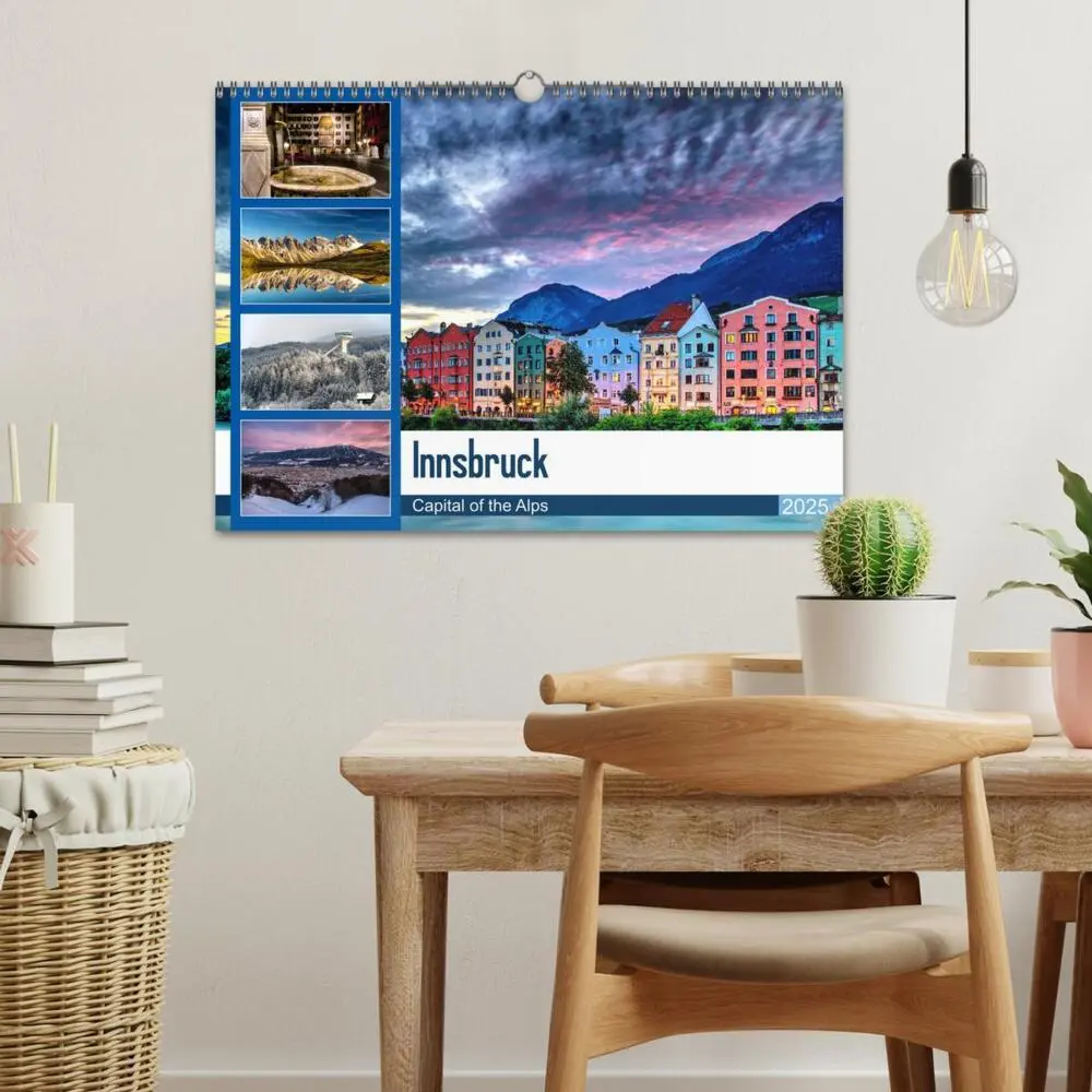 Bild: 9783435276974 | Innsbruck - Capital of the Alps (Wandkalender 2025 DIN A3 quer),...