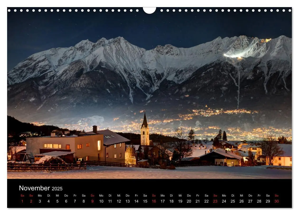 Bild: 9783435276974 | Innsbruck - Capital of the Alps (Wandkalender 2025 DIN A3 quer),...