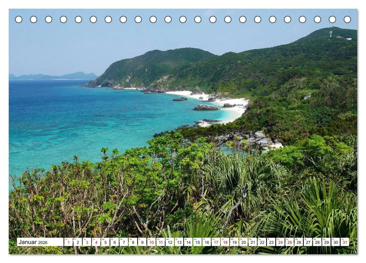 Bild: 9783457676974 | Okinawa - Subtropische Inselwelt im Süden Japans (Tischkalender...