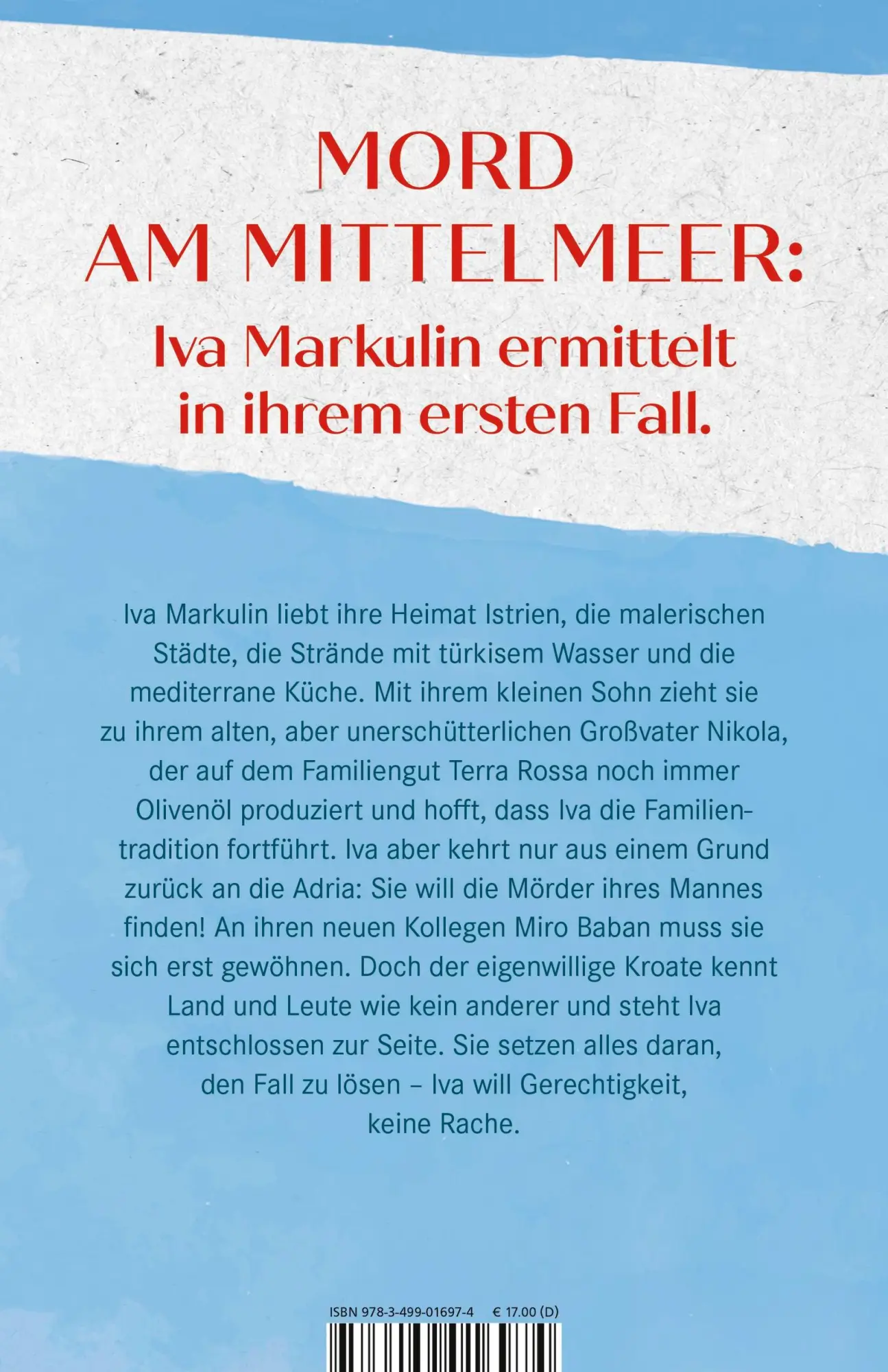 Rückseite: 9783499016974 | Commissaria Iva Markulin und Die Schatten über der Adria | Ines Calic