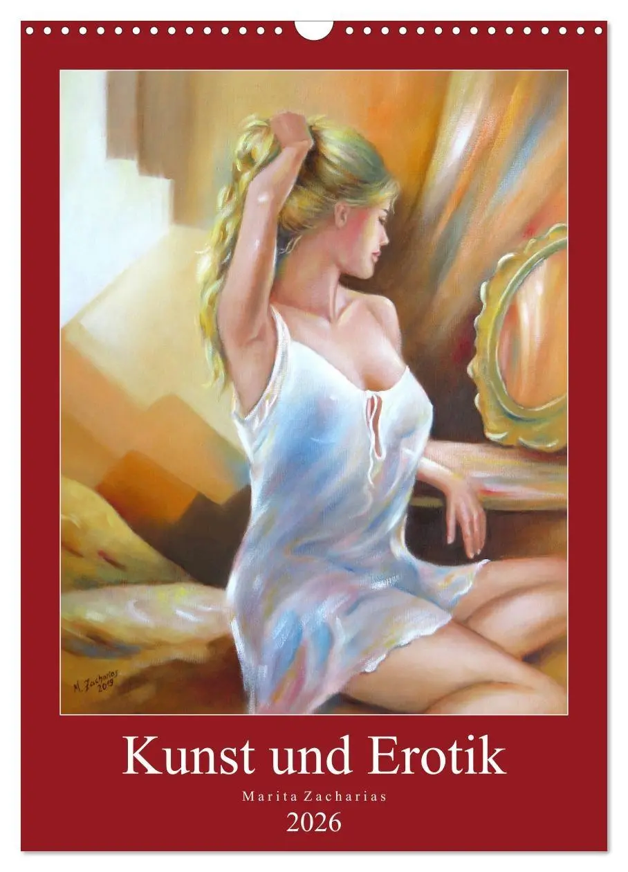 Cover: 9783516386974 | Kunst und Erotik 2026 (Wandkalender 2026 DIN A3 hoch), CALVENDO...