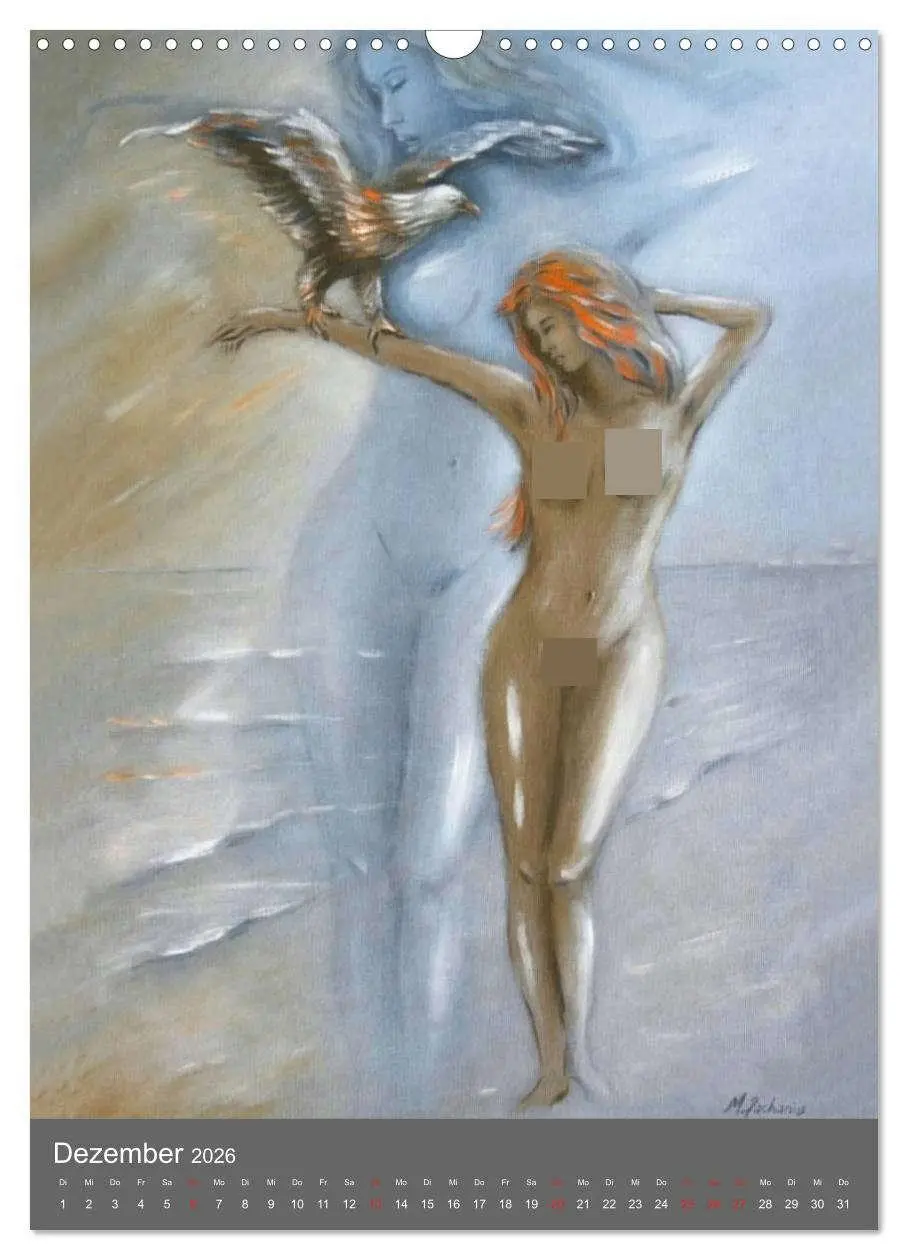 Bild: 9783516386974 | Kunst und Erotik 2026 (Wandkalender 2026 DIN A3 hoch), CALVENDO...