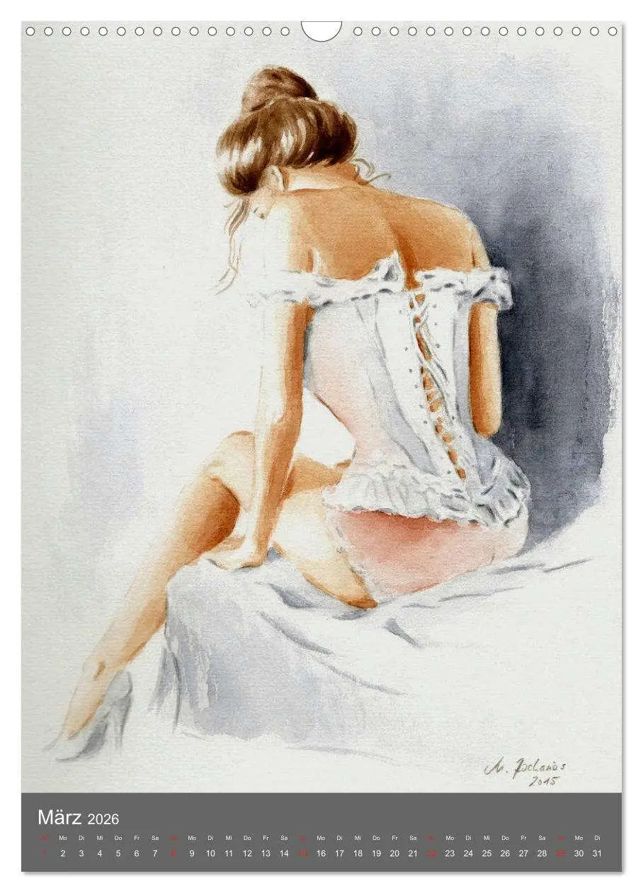 Bild: 9783516386974 | Kunst und Erotik 2026 (Wandkalender 2026 DIN A3 hoch), CALVENDO...