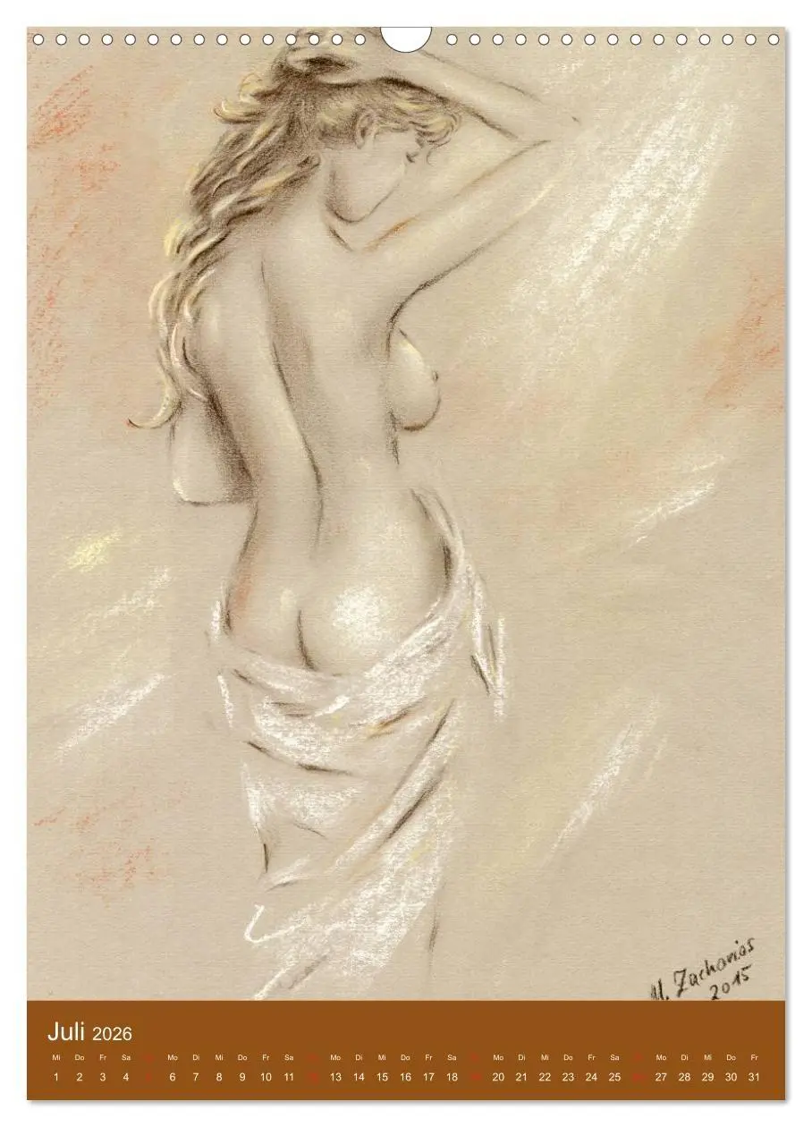 Bild: 9783516386974 | Kunst und Erotik 2026 (Wandkalender 2026 DIN A3 hoch), CALVENDO...