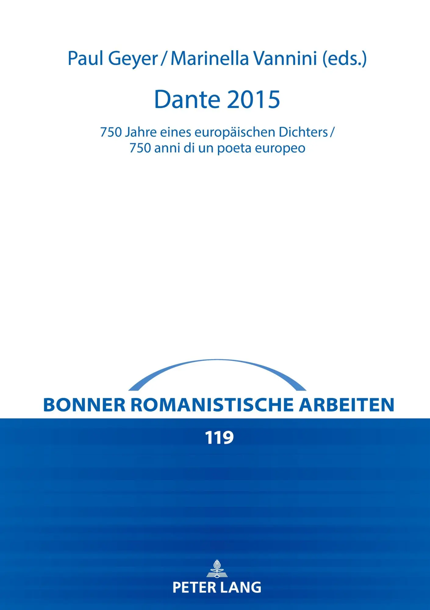 Cover: 9783631816974 | Dante 2015 | Marinella Vannini (u. a.) | Buch | Deutsch | 2020