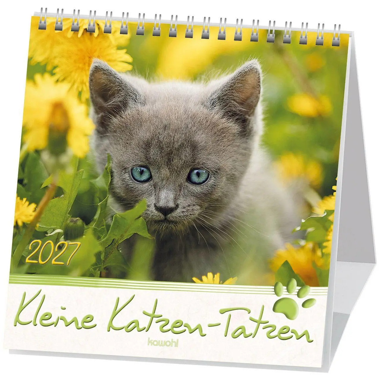 Cover: 9783754816974 | Kleine Katzen-Tatzen 2027 | Postkarten-Kalender | Kalender | 14 S.