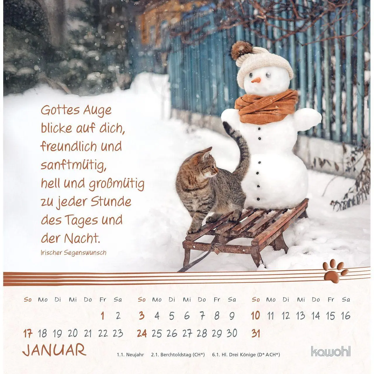 Bild: 9783754816974 | Kleine Katzen-Tatzen 2027 | Postkarten-Kalender | Kalender | 14 S.
