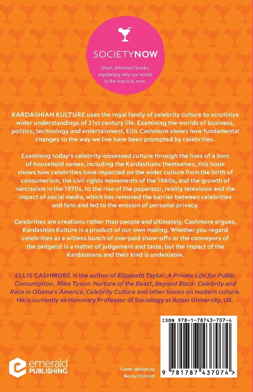 Rückseite: 9781787437074 | Kardashian Kulture | Ellis Cashmore | Taschenbuch | Englisch | 2019
