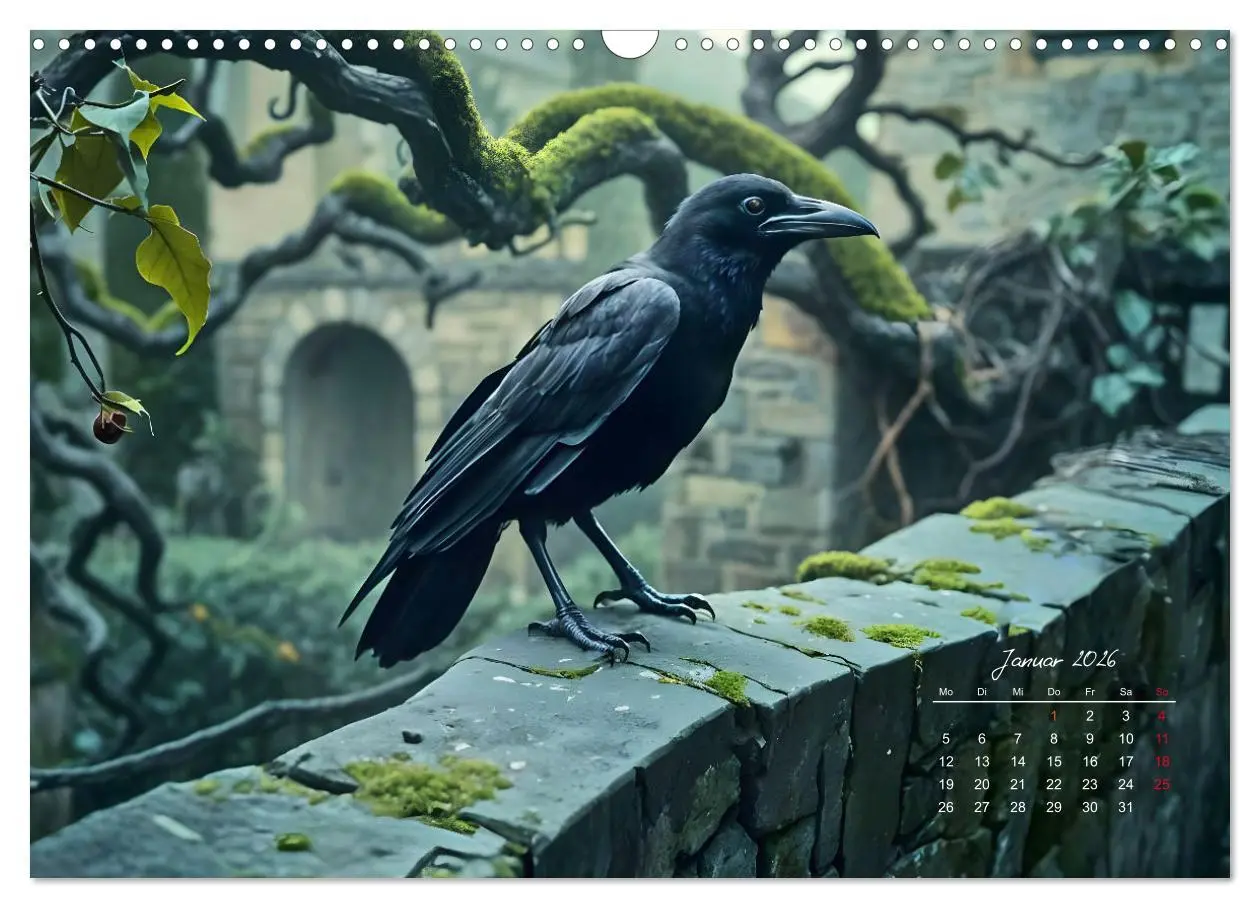 Bild: 9783457257074 | Schattenkuss - Tiere in den Armen der Nacht (Wandkalender 2026 DIN...