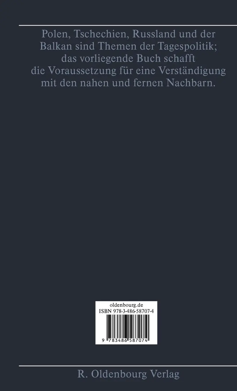 Rückseite: 9783486587074 | Deutsche und Slawen im Mittelalter | Thomas Wünsch | Buch | IX | 2008