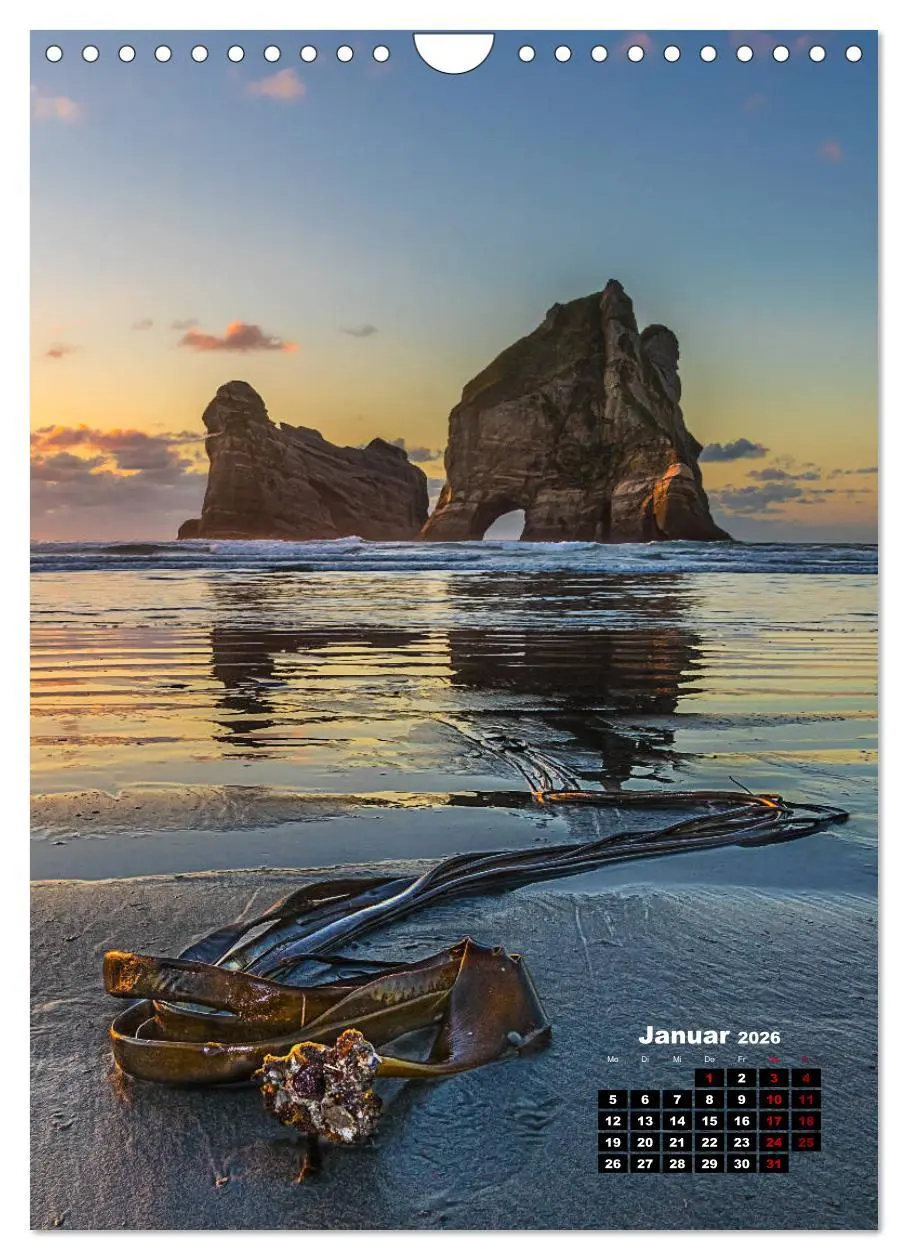 Bild: 9783516417074 | Neuseeland, Inseln der Träume (Wandkalender 2026 DIN A4 hoch),...