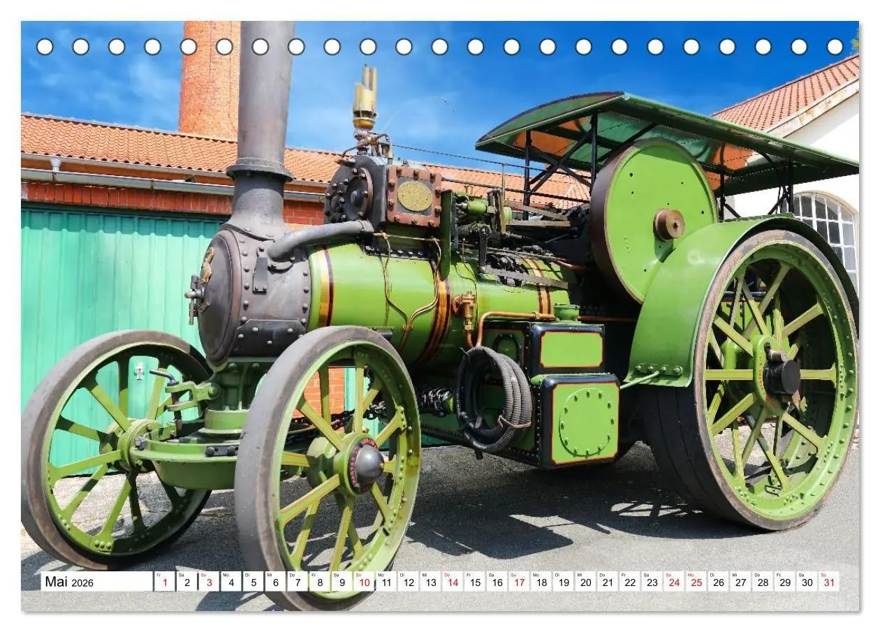 Bild: 9783516657074 | Kraft durch Dampf! Die Liebe zu Dampfmaschinen (Tischkalender 2026...