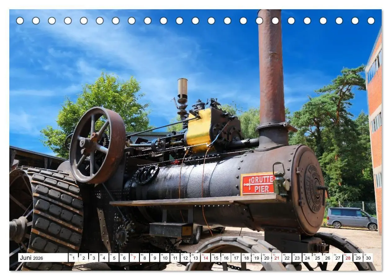 Bild: 9783516657074 | Kraft durch Dampf! Die Liebe zu Dampfmaschinen (Tischkalender 2026...