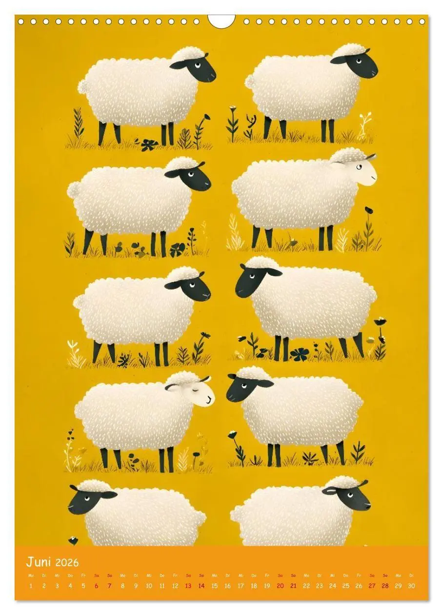 Bild: 9783516727074 | Folk Art Seasons (Wandkalender 2026 DIN A3 hoch), CALVENDO...