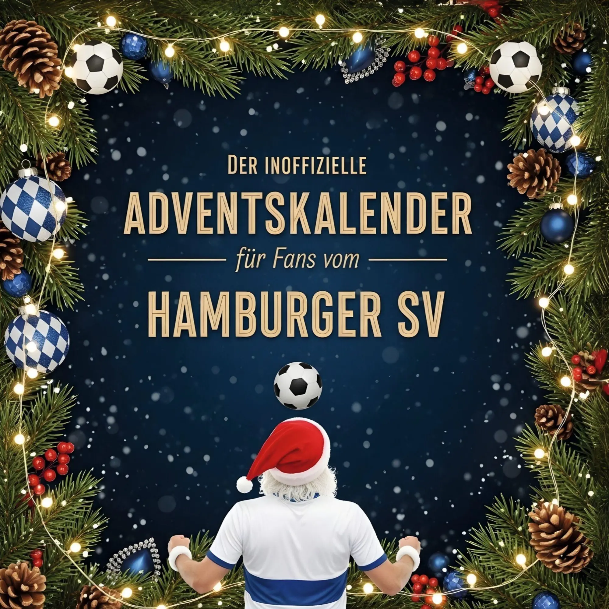 Cover: 9783695307074 | Der inoffizielle Adventskalender für Fans vom Hamburger SV | Münch