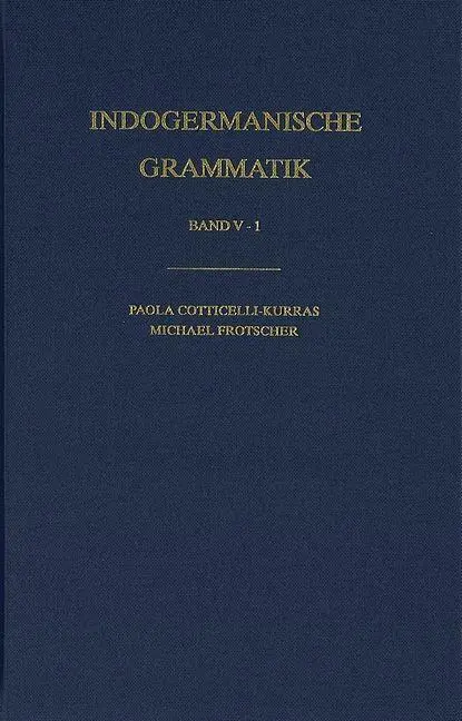 Cover: 9783825397074 | Indogermanische Grammatik / Band V: Syntax / Teilband 1: Syntax des...