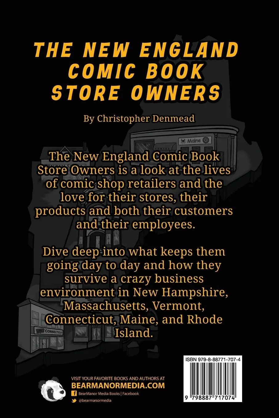 Rückseite: 9798887717074 | The New England Comic Book Store Owners | Christopher Denmead | Buch