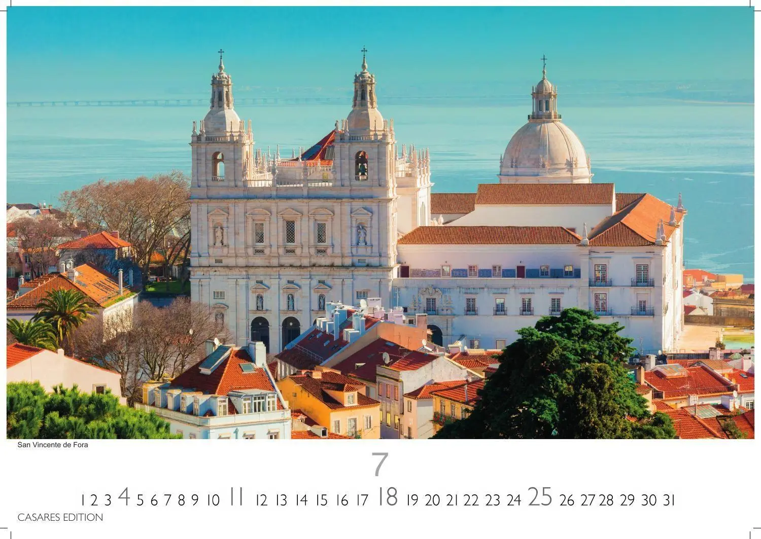 Bild: 9781835247174 | Lissabon Kalender 2027 - Wandkalender Fotokalender Portugal 35x50cm...