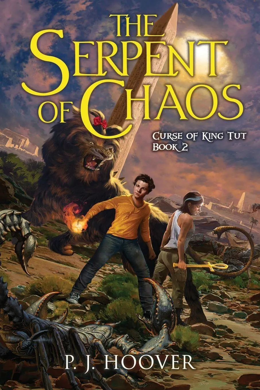 Cover: 9781949717174 | The Serpent of Chaos | P. J. Hoover | Taschenbuch | Curse of King Tut