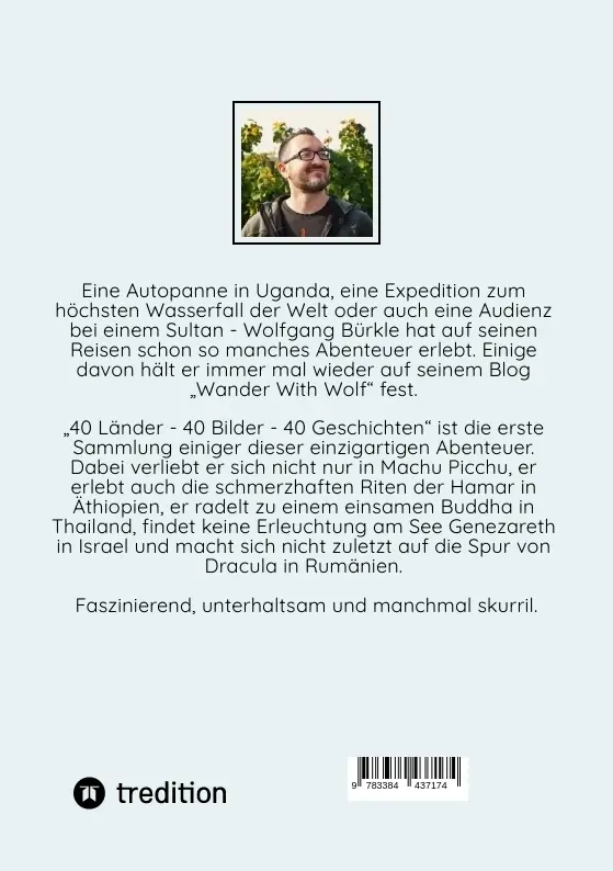 Bild: 9783384437174 | 40 Länder - 40 Bilder - 40 Geschichten | Wolfgang Bürkle | Taschenbuch