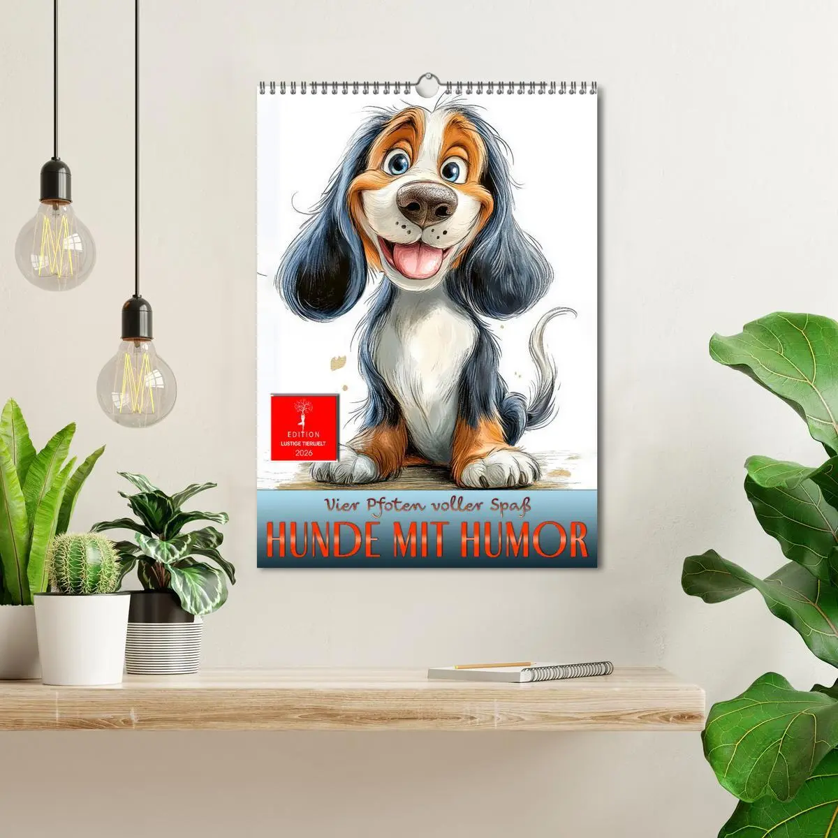 Bild: 9783457247174 | Hunde mit Humor (Wandkalender 2026 DIN A3 hoch), CALVENDO...