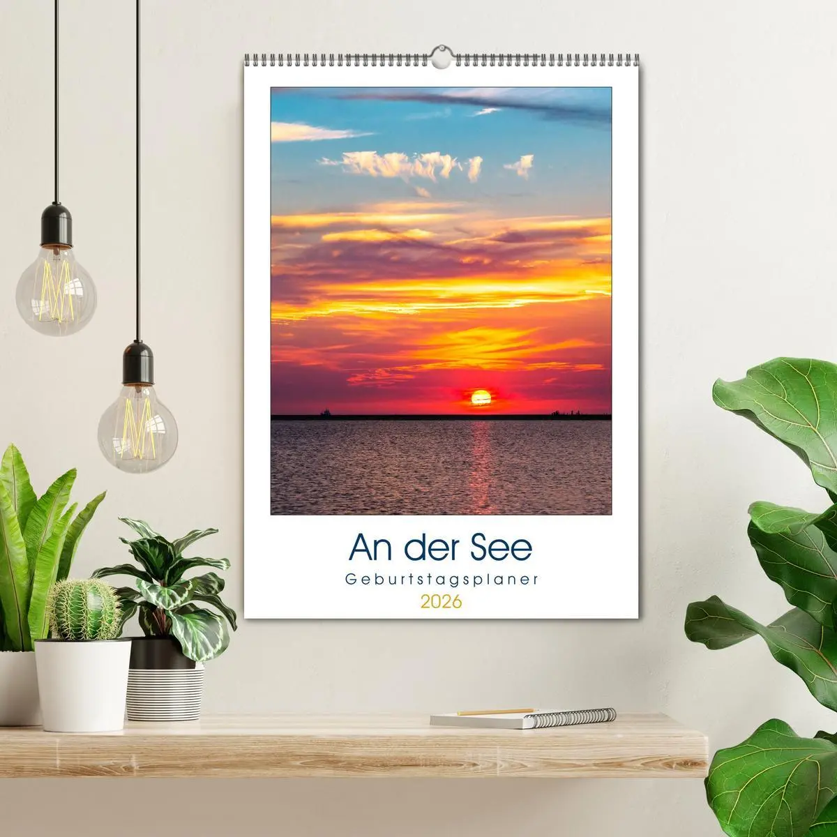 Bild: 9783516407174 | An der See Geburtstagsplaner (Wandkalender 2026 DIN A2 hoch),...