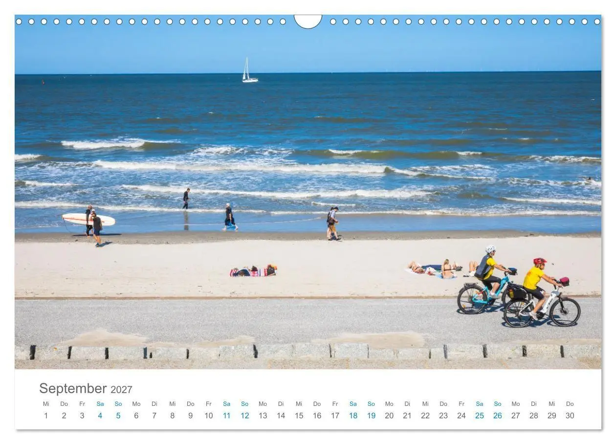 Bild: 9783569047174 | Norderney Sehnsuchtskalender (Wandkalender 2027 DIN A3 quer),...