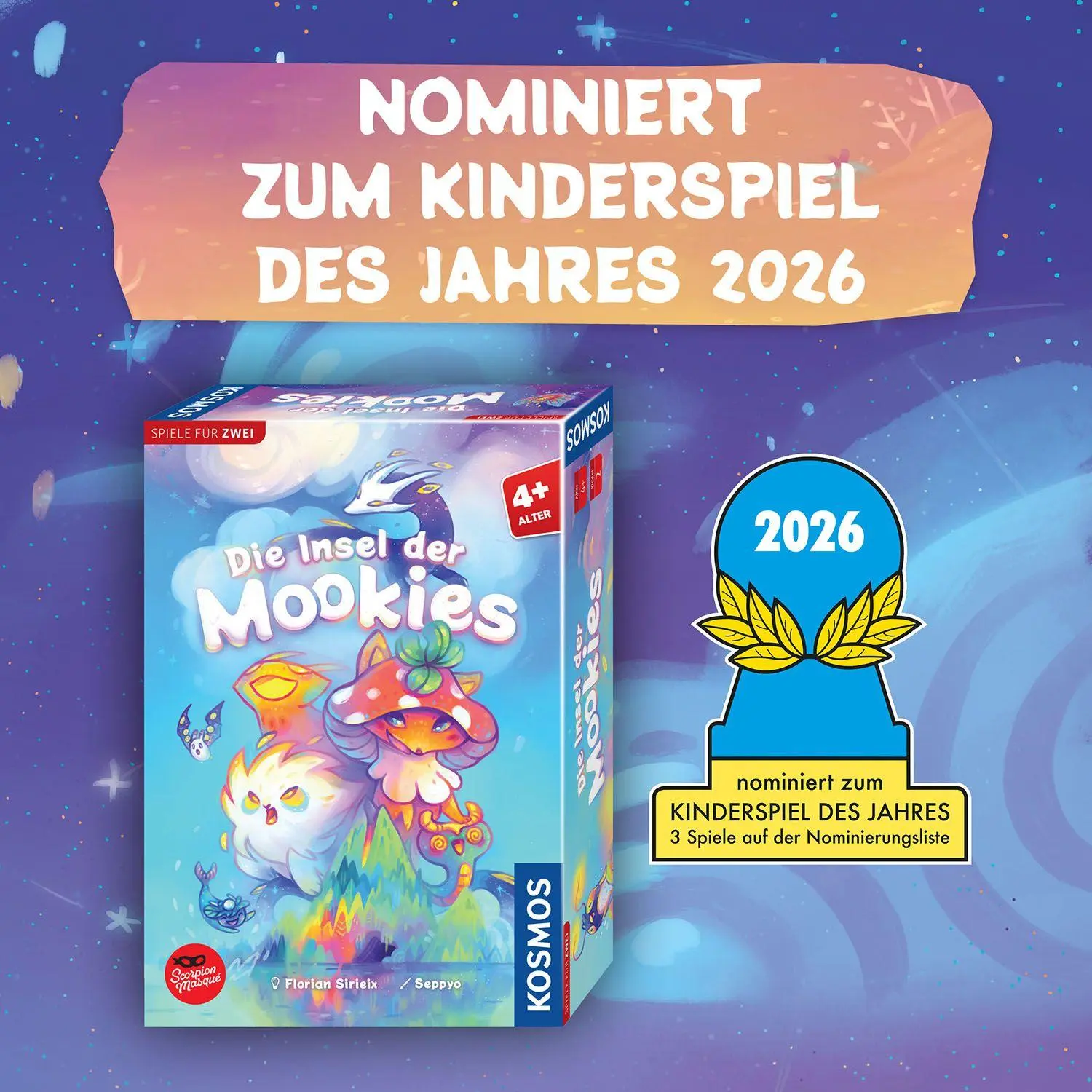 Bild: 4002051687274 | Die Insel der Mookies | Spiel | Florian Sirieix | Spiel | 687274