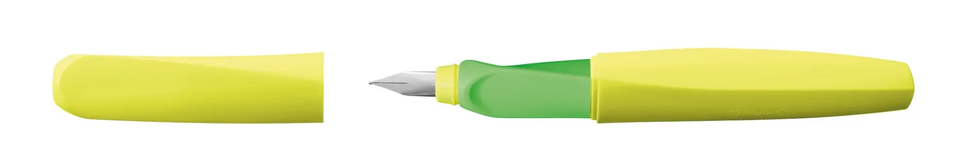 Cover: 4012700807274 | Pelikan Füller Twist Neon Gelb, Feder M, Rechts- und Linkshänder