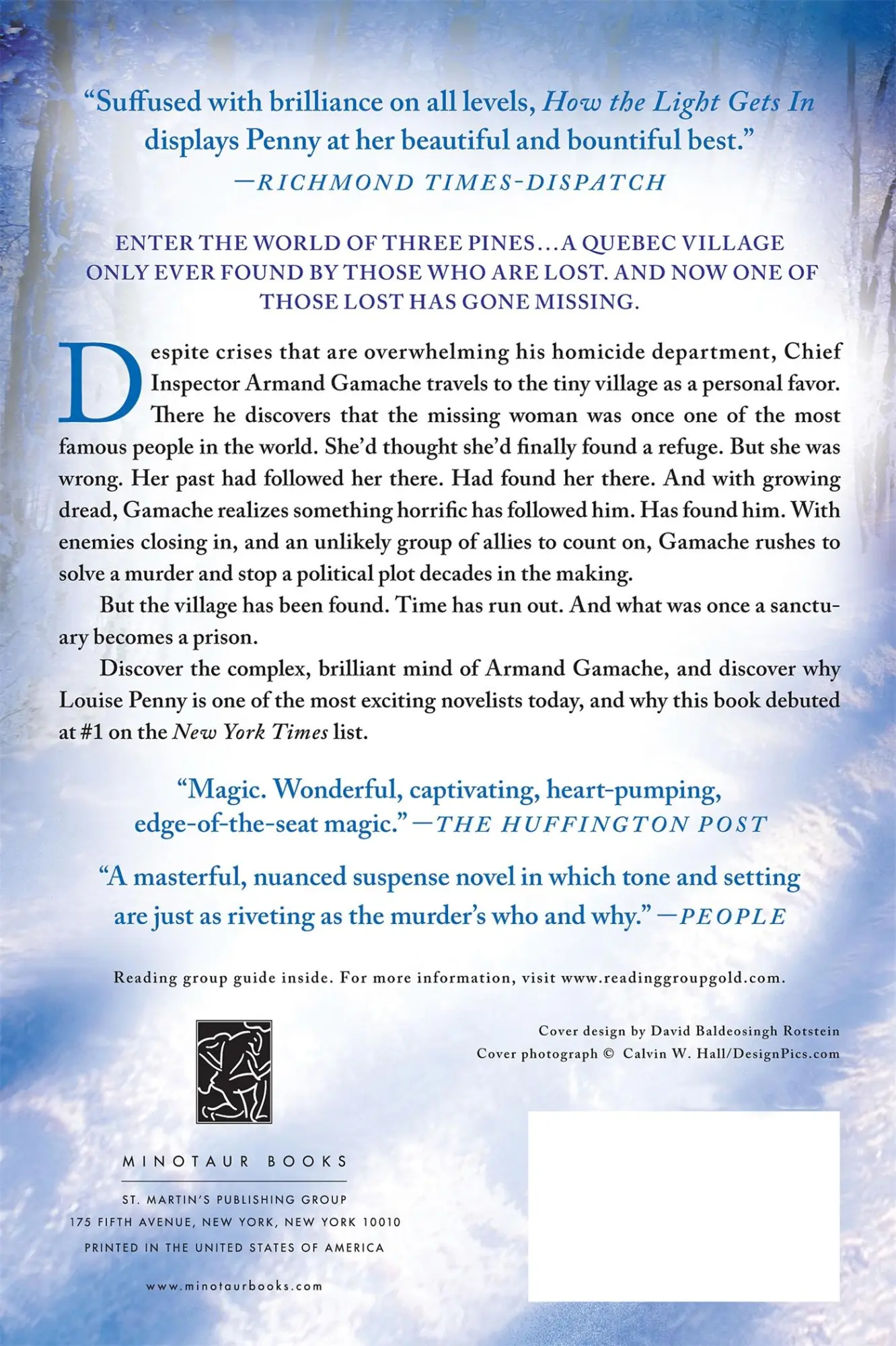 Rückseite: 9781250047274 | How the Light Gets in | Louise Penny | Taschenbuch | 405 S. | Englisch