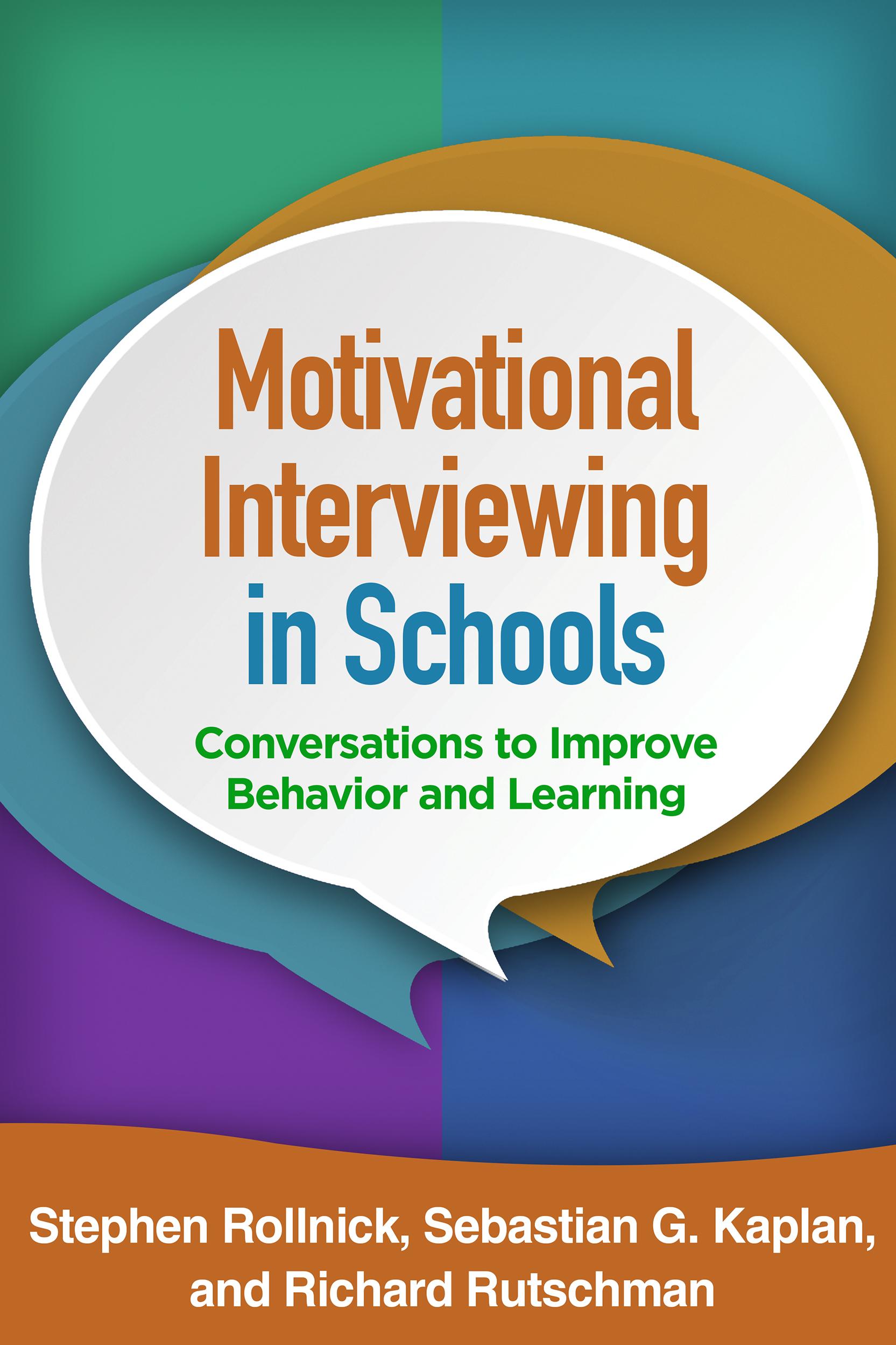 Cover: 9781462527274 | Motivational Interviewing in Schools | Stephen Rollnick (u. a.) | Buch